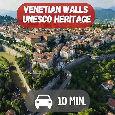 10' From The Venetian Walls, Luxury House With Spa Bergamo Exterior photo